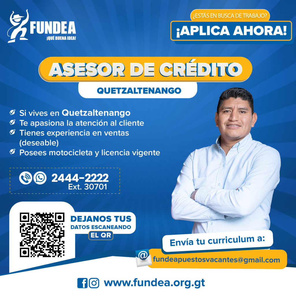 Asesor de Crédito - Puerto de San José
